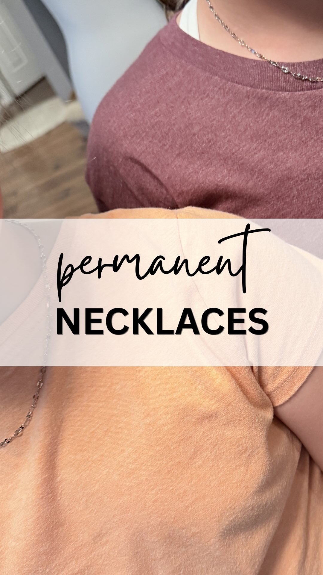 Permanent Necklaces are where it’s at, y’all. 

Any age. 
Any style. 
Any activities. 

I am tellin’ ya! You need to grab one. For both you and your daughter. 🤍🤍

Message me for my upcoming pop-up schedule + if you’re not local, I can add a clasp and mail to you. 👏🏼👏🏼👏🏼

#permanentjewelry #permanentnecklace